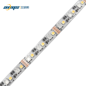 RGBCCT светодиодные полосы WS2812 RGBCW SMD 5050 RGB с ИС смарт-полосками, цифровой пиксель, гибкие светодиодные полосы света - Product Image 6