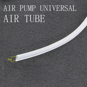 100 מטר סיליקון פלסטיק pvc בועה אוויר אבן אקווריום דגים טנק בריכה משאבת עם צינור צינור רך אביזרים משאבת חמצן - Product Image 2