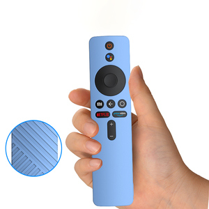Xiaomi Mi TV kutusu için koruyucu kılıf S uzaktan kumanda kılıfı silikon yumuşak darbeye koruyucu - Product Image 5