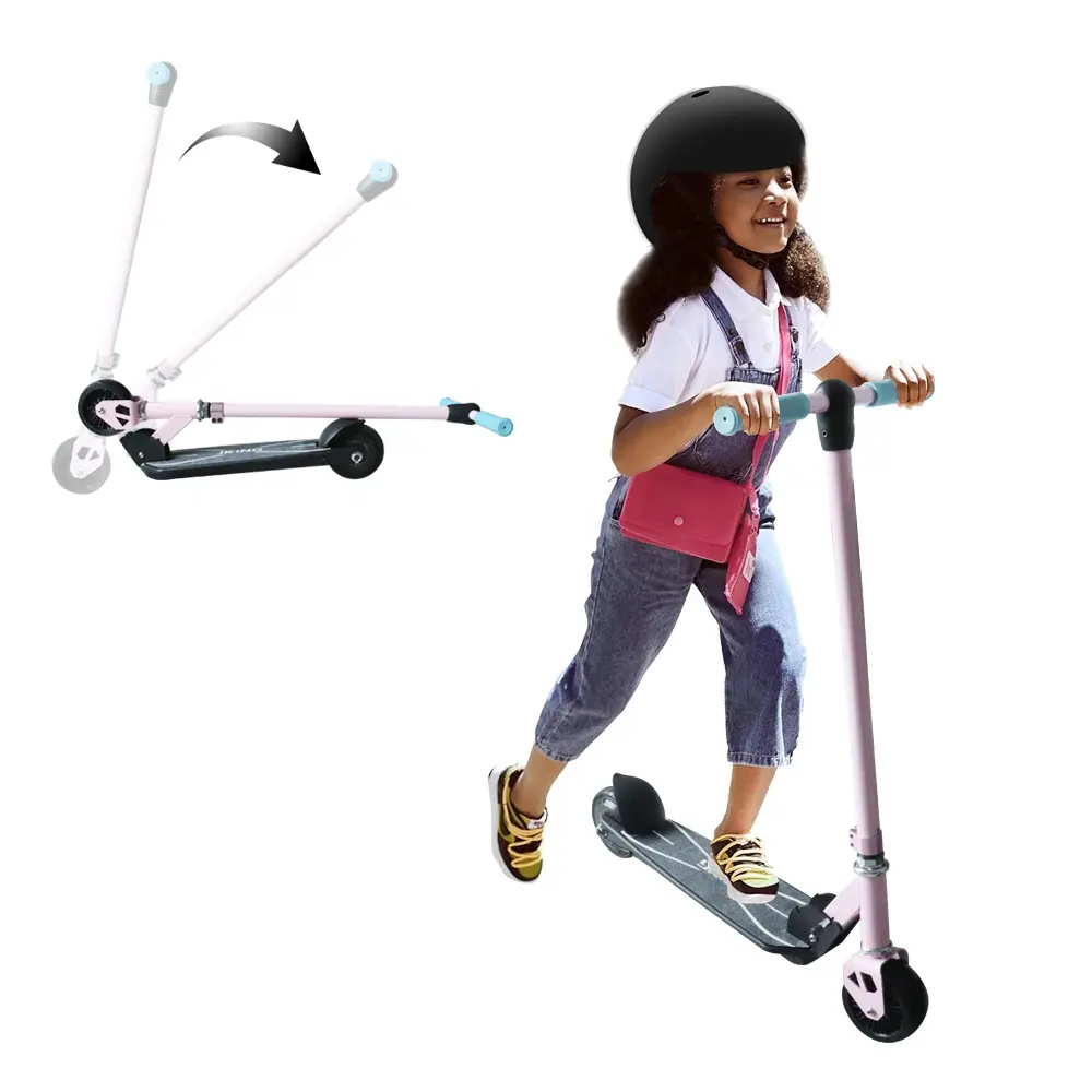 Patinete eléctrico de 2 ruedas y peso ligero, precio económico, personalizado para niños