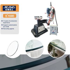 Ce表钢化圆形玻璃加工直坡口玻璃内外磨边玻璃边形机 - Product Image 1