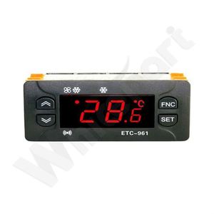 Ý tưởng sản phẩm mới 2023 màu đen nhựa thông minh nhiệt ETC-961 kỹ thuật số nhiệt cho các bộ phận làm lạnh phụ tùng - Product Image 2