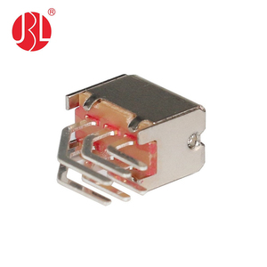 Interruttore a pulsante PS-22F06 DPDT attraverso il foro - Product Image 5