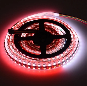 Uzun ömürlü 5M 30SMD/M Led şerit toplu WS2812 SK6812 LC8816E Bluetooth ses Led kamp ışıklar şerit - Product Image 5