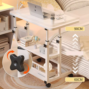Escritorio de ordenador perezoso ajustable multifuncional Shaohua en dormitorio o escritorio de estudiante móvil pequeño con función de cabecera - Product Image 6