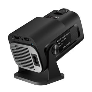 Hy320 Mini Thông Minh <span class=keywords><strong>Android</strong></span> Điện Thoại Máy Chiếu Cập Nhật Rạp Hát Tại Nhà 4K Full HD Di Động Ngoài Trời Du Lịch Máy Chiếu - Product Image 2