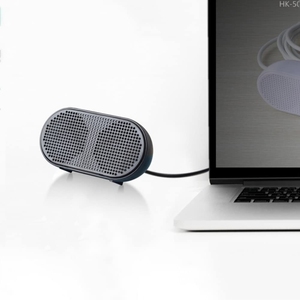 Scheda Audio USB Computer piccoli altoparlanti Home office computer portatile LED smart Mini Desktop Audio - Product Image 6