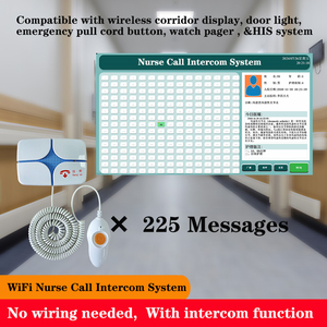 Sistema de intercomunicación Wifi para botón de emergencia de paciente de llamada de enfermera de hospital - Product Image 2