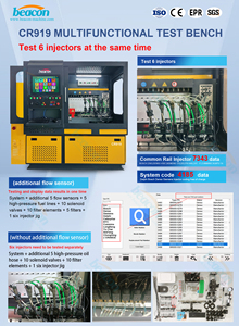 Articoli più popolari Beacon Common Rail iniettore Tester Diesel CR919 banco prova diagnosi macchina per auto