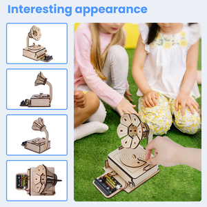 Kinder erziehung STEM Programming Starter Kit DIY Mini Licht gesteuertes Phonograph Kit Lernkits für Arduino No Main Board - Product Image 5