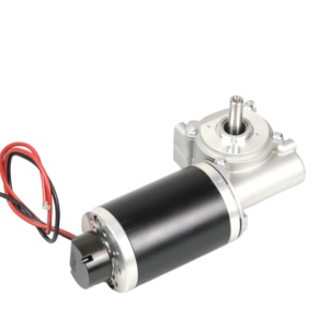 Brushed DC Motor Gr63*<strong>55</strong> with Gear <strong>Reducer</strong>, Encoder 3350rpm 24V 0.27n. M for Sliding Door System Sliding Gate - Product Image 1