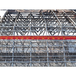 Light Gauge Steel Structure <strong>Building</strong> Space Frame Grid Structure Roof Shed <strong>System</strong> - Product Image 4