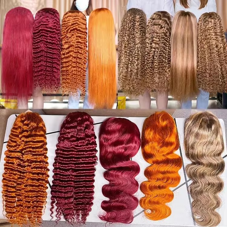 perruque de couleur