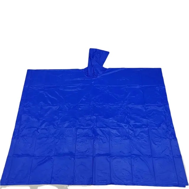 Cape de pluie à capuche pour hommes, Poncho de pluie en plastique, imperméable, en PVC