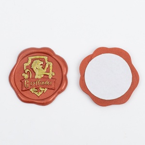 Thiết Kế Logo Phong Bì Thư Mời Sáp Nhãn Dán Dập Nổi Nhựa Trang Trí Sơn Con Dấu Colorizing Sáp Nhãn - Product Image 6