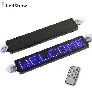 IledshowLEDディスプレイ車の充電器電圧電流リモコン付きLED車のディスプレイ - Product Image 4