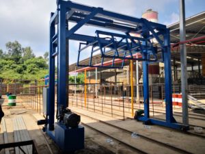 New Hongfa Gia Súc Sừng Cừu Giống Holstein Friesian Gia Súc Màu Đen Và Trắng Slat Máy Làm Từ Trung Quốc Cho Bán - Product Image 3