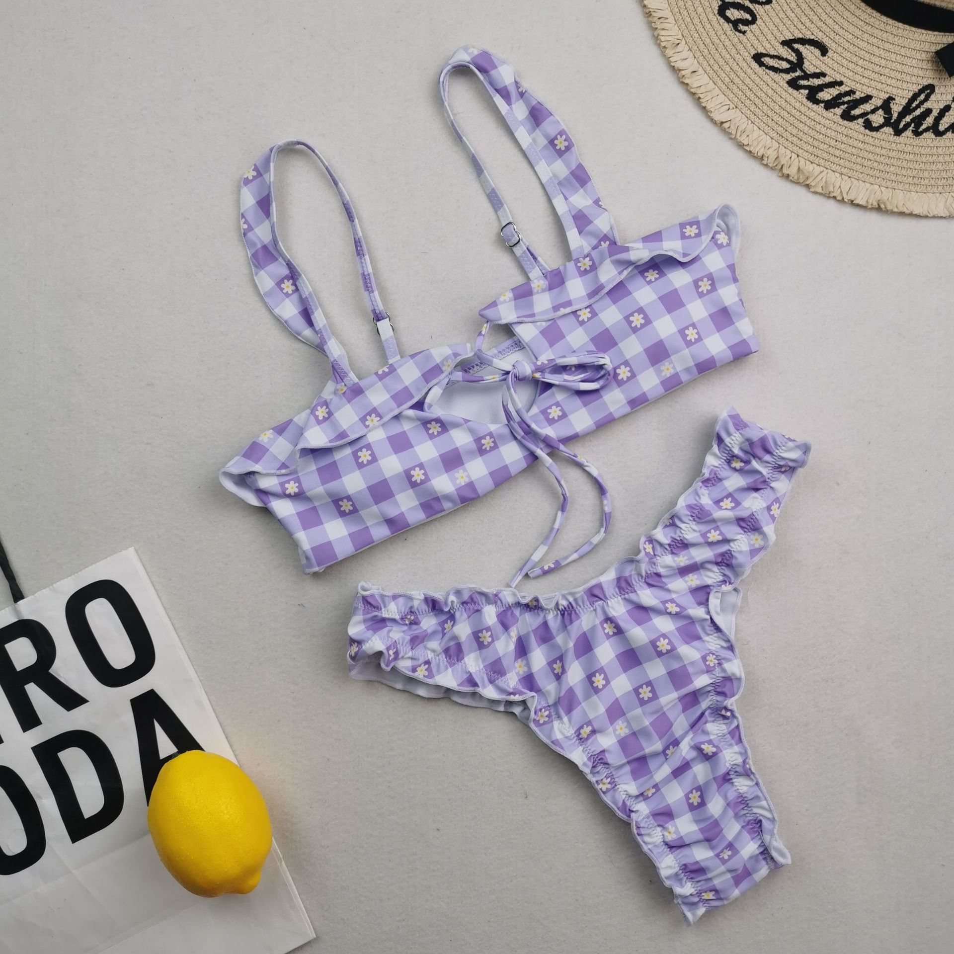 Plaid viola