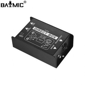 Professional <strong>Audio</strong> Converter Single Channel DI Box Passive DIRECT BOX Injection Musical Instrument Single Channel - Product Image 1