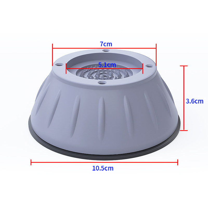 032 Ventosa para aumentar la altura, 3,6 cm, un paquete