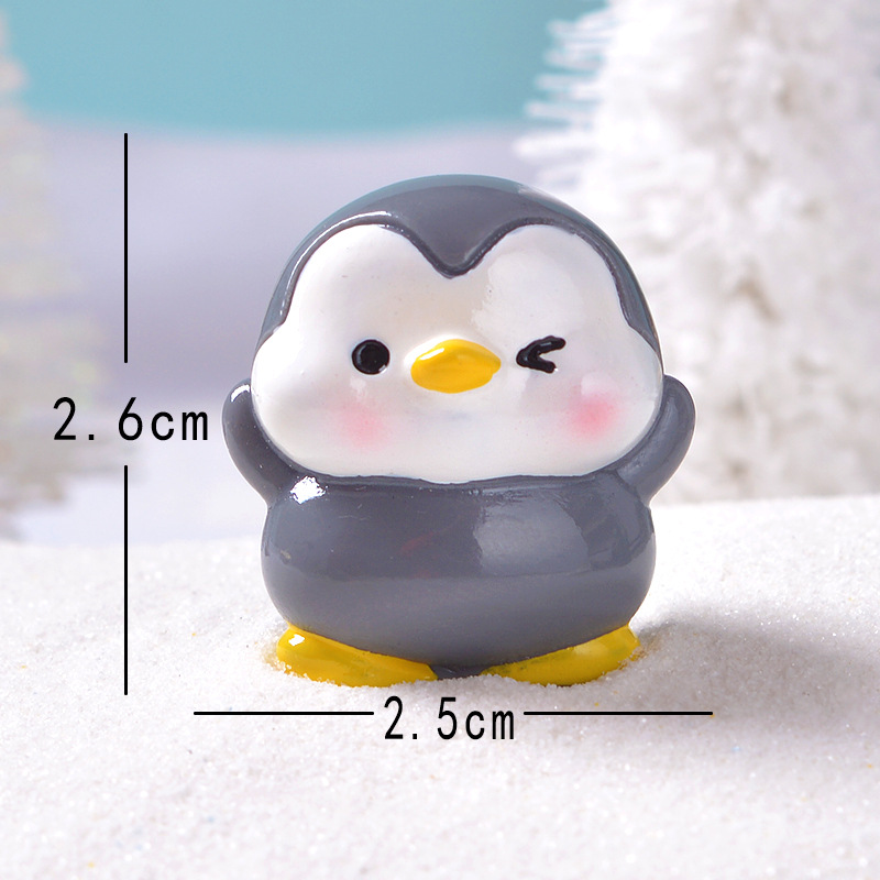 Shy Penguin Grey