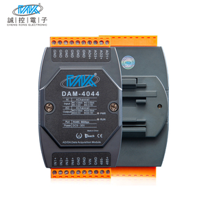 DAM-4044 Módulo de entrada analógica y salida analógica de 4 canales 4-20ma a 485 Modbus RTU DAC Salida de entrada analógica (IO) - Product Image 1