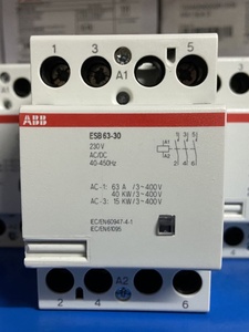 Für ein B B Original ESB63-30 3P Gebäude Spezial schütz 230V AC/DC für SPS-Programmierung und industrielle Steuerung - Product Image 4