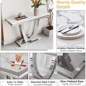 Çağdaş lüks konsol masa cabrio Metal mobilya ev ofis daire atölye hastane için Modern yeni giriş - Product Image 2