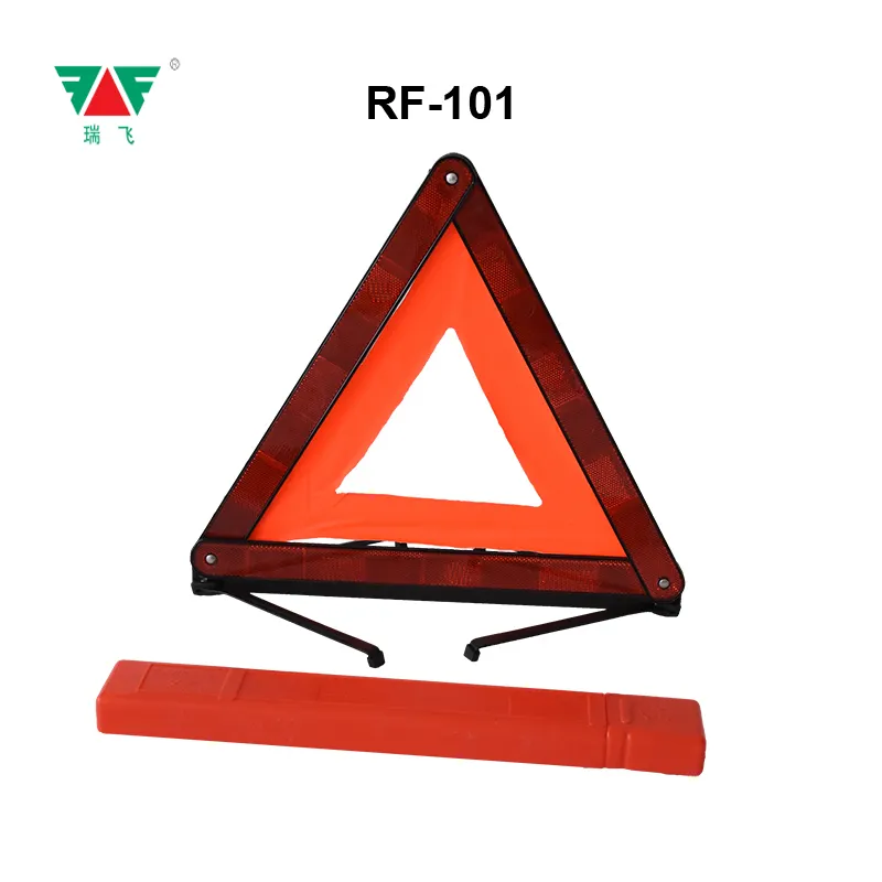 علامة تحذير على شكل مثلث, علامة تحذير عاكسة عالية الجودة تستخدم في حالات الطوارئ أثناء الازدحام المروري