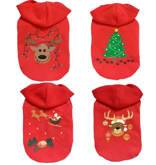 3 taks offre spéciale vêtements de noël pour chiens et chats, manteaux d'hiver pour chiens et chats