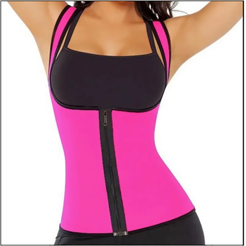 Donne Sudore Neoprene Vita Trainer Caldo Che Dimagrisce Sauna Maglia Tummy Controllo Shaper Del Corpo per la Perdita di Peso