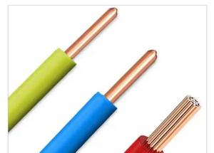 BV銅コアPVC絶縁ワイヤープラスチックチューブ製品