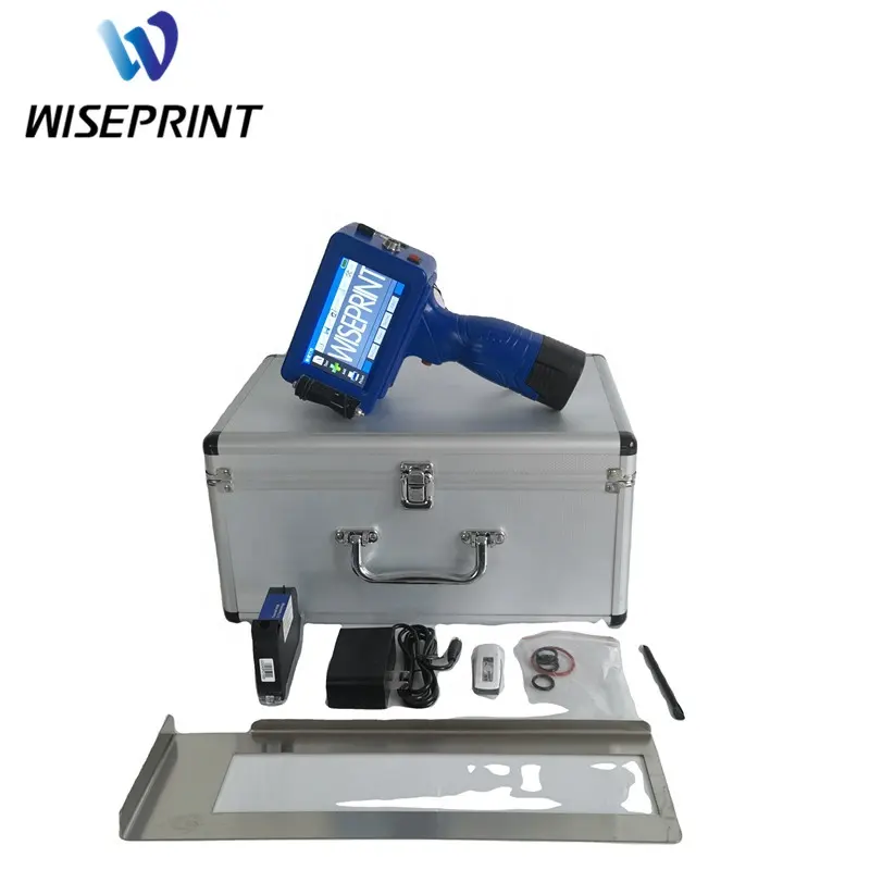 WisePrint-mini tij para impresora de inyección de tinta, soporte portátil de mano con sensor de fecha de caducidad, 25,4mm, 100mm