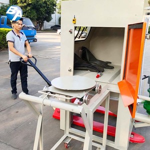 Pressure Sandblasting Cabinet Machine <strong>Rotary</strong> <strong>Table</strong> <strong>Sand</strong> <strong>Blasting</strong> Machine Cleaning Equipment