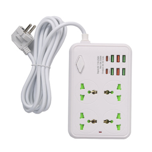 新时代耐用使用廉价电源板通用多扩展插座带USB和开关的旅行电源板 - Product Image 2