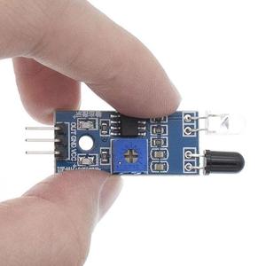 Intelligentes Sensor modul zur Vermeidung von Auto hindernissen, Infrarot-Paar rohr modul, foto elektrischer Reflexions sensor, Verfolgung und - Product Image 3