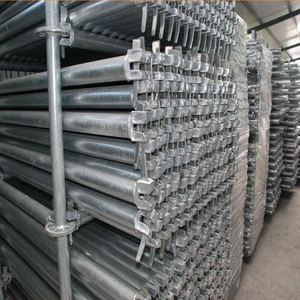 Andamio completo de acero y metal, sistema de bloqueo de anillo galvanizado