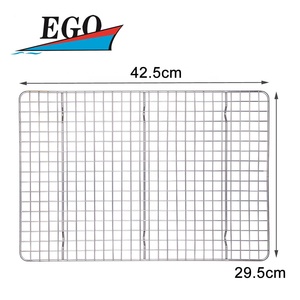 Đa Chức Năng Thép Không Gỉ Làm Mát Giá Cho Nửa Tấm Bánh Pan Nướng Thân Thiện Với Môi Vuông Nướng Món Ăn Cho Nhà Bánh Sử Dụng - Product Image 2