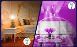 Hot Selling Fashion LED Electric Light <strong>Bulb</strong> B22/E26 Base Remote Control Brightness Adjustment Color Saving E27 <strong>Type</strong> - Product Image 6