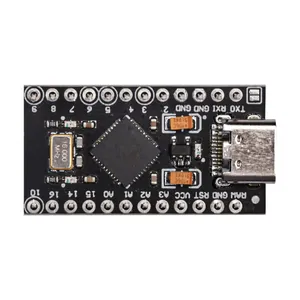 5V Pro Micro Type-C USB ATmega32U4 modulo scheda di sviluppo chip 16MHz per Arduino con 2 intestazione Pin riga - Product Image 2