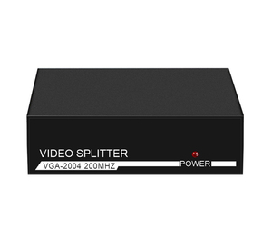 Divisor de Audio y vídeo 1 en 2, 1x2, 2 puertos/1 en 4 puertos, VGA, SVGA, XGA, LCD, 1 unidad a 2 / 4 monitores - Product Image 2