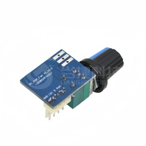 Case del Computer ventola regolatore PWM regolatore di velocità 12V singolo canale 4 Pin a bassa potenza muto - Product Image 2