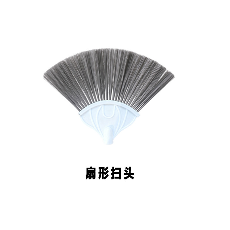 Fan-shaped sweeping head