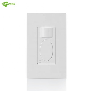 2025 RZ021-10A-N an der Wand montierter PIR-Bewegungs sensorsc halter mit Timer/Dimm funktion | Lichtsc halter | Auto ON/OFF Smart Control - Product Image 1