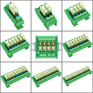 1-Kanal-Wechselstrom-Eingangsrelaismodul AC 110V oder 220V Schlanke DIN-Schienen montage 12-Ampere-SPDT-Leistungsrelais-Schnittstellenmodul