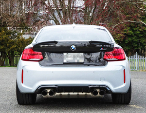 F22 F87M2トランクMPスタイルカーボンファイバーリアダックビルトランクブーツリッドBMW F87 M2 F22 2012-22 - Product Image 5