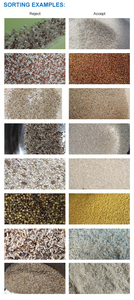 Macchina per lo Screening dei chicchi di caffè con schermo vibrante macchina selezionatrice a colori per smistamento o smistamento di riso e lenticchie di riso - Product Image 6