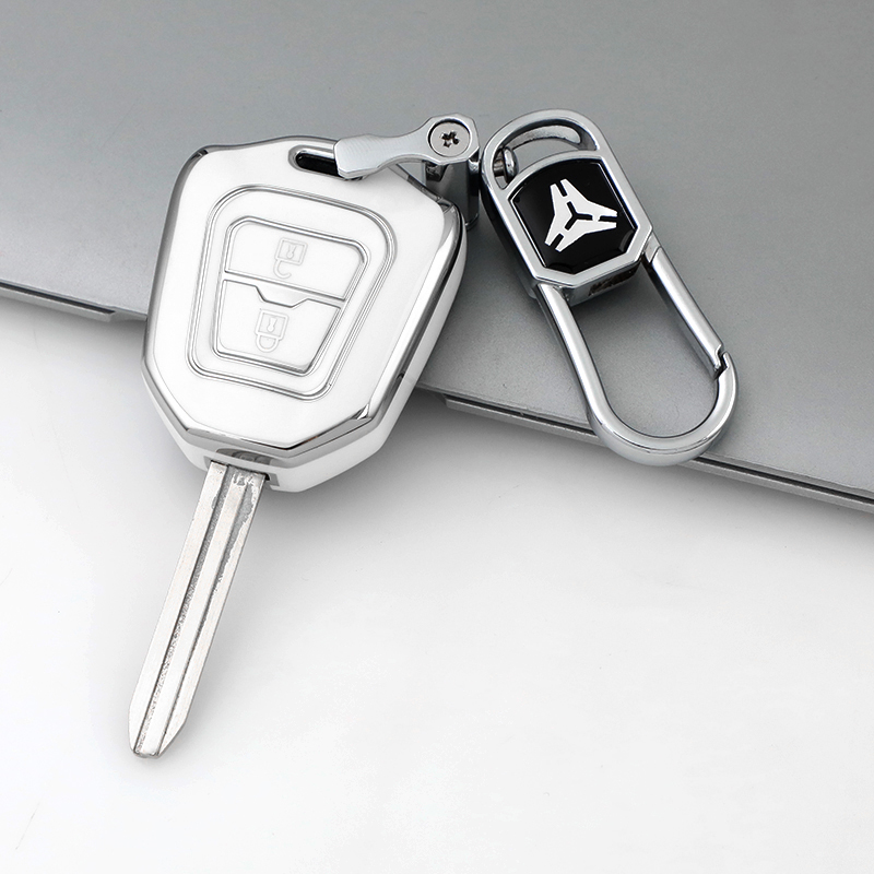 C White + Key Ring