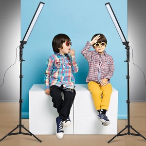 Profesyonel fotoğraf stüdyosu aydınlatma lambası bi-renk 3200-5500K LED fotoğraf kamerası LED Video Youtube Video için Selfie dolgu ışığı - Product Image 5