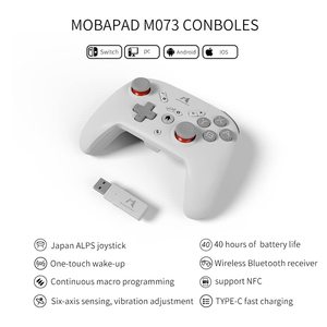 MOBAPAD M073 Remote Gamepad NFC Macro Programming Wake up <strong>Controller</strong> for NS Switch Windows PC Android IOS Steam ALPS